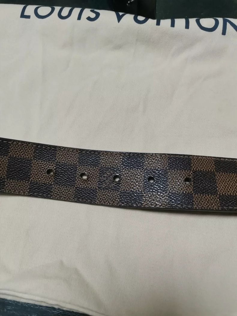Louis Vuitton Louis Vuitton Men's Leather Belt Size ONE SIZE - 5 Thumbnail