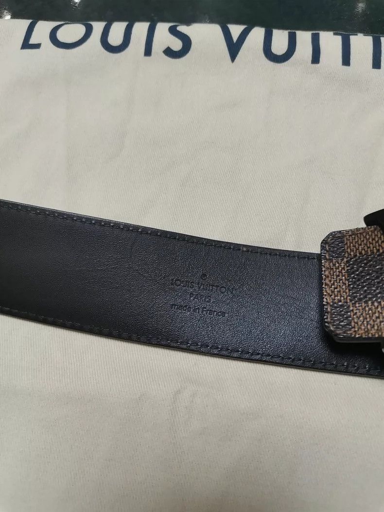 Louis Vuitton Louis Vuitton Men's Leather Belt Size ONE SIZE - 4 Thumbnail
