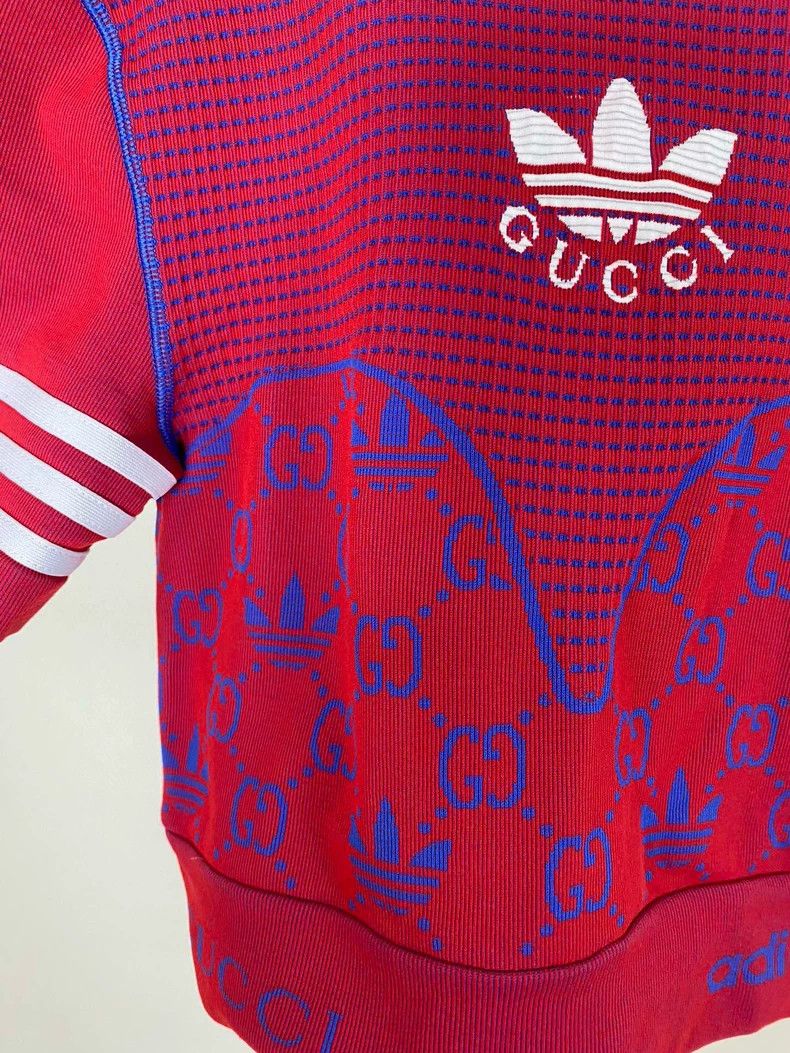 Gucci Gucci Adidas Short Sleeve Crop Top Size US M / EU 48-50 / 2 - 3 Thumbnail