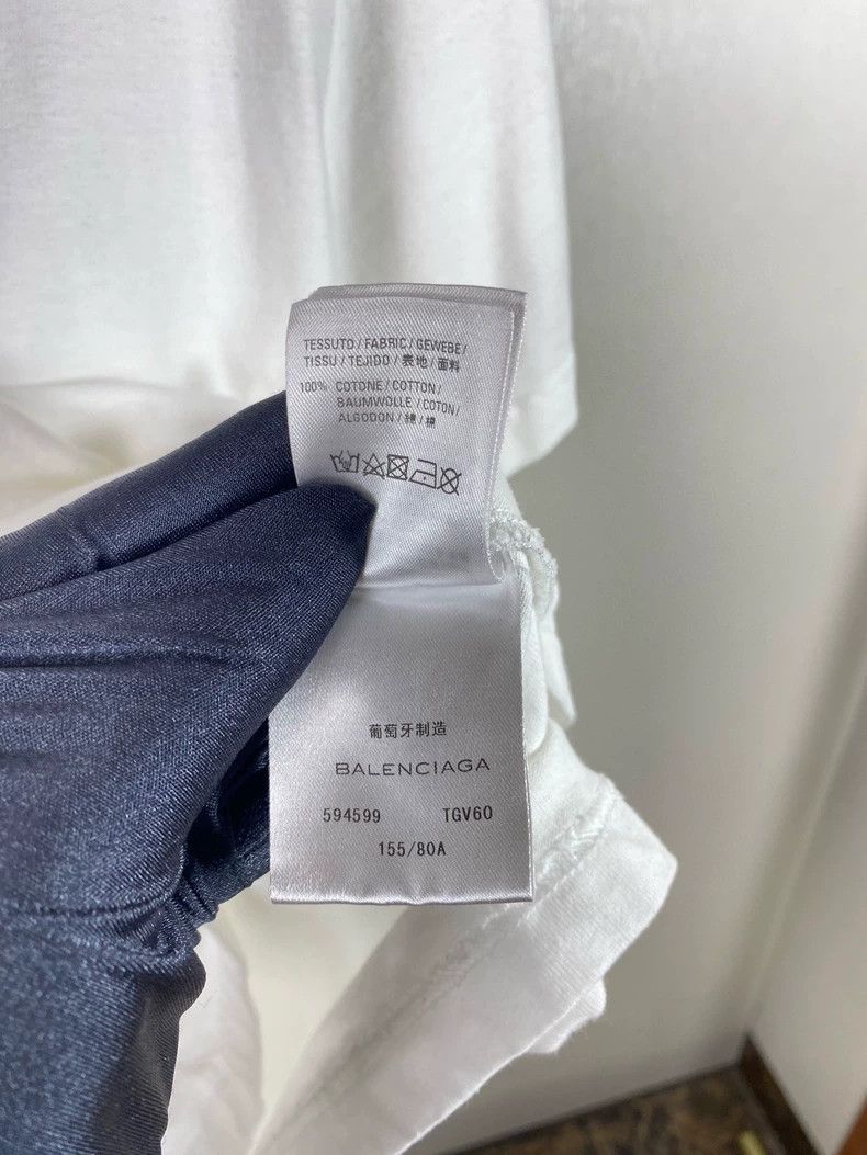 Balenciaga Balenciaga Short Sleeve T-Shirt in White Size US XS / EU 42 / 0 - 4 Thumbnail