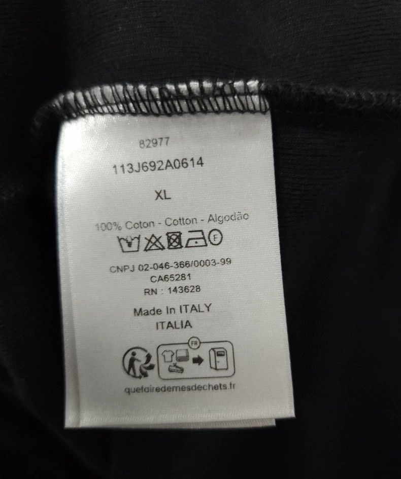 Dior Black Short Sleeve Dior T-Shirt Size US XL / EU 56 / 4 - 5 Thumbnail