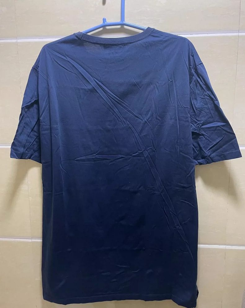 Ermenegildo Zegna Ermenegildo Zegna Short Sleeve T-shirt Blue Size US L / EU 52-54 / 3 - 2 Thumbnail