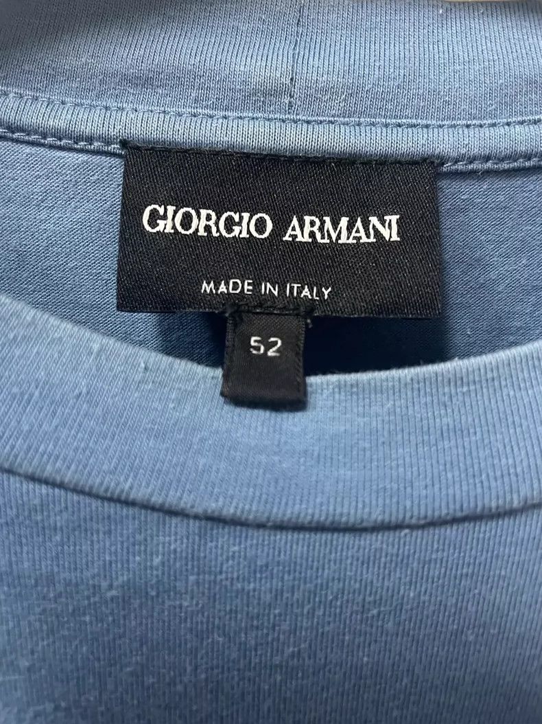 Emporio Armani Giorgio Armani Short Sleeve T-Shirt Size US L / EU 52-54 / 3 - 4 Thumbnail
