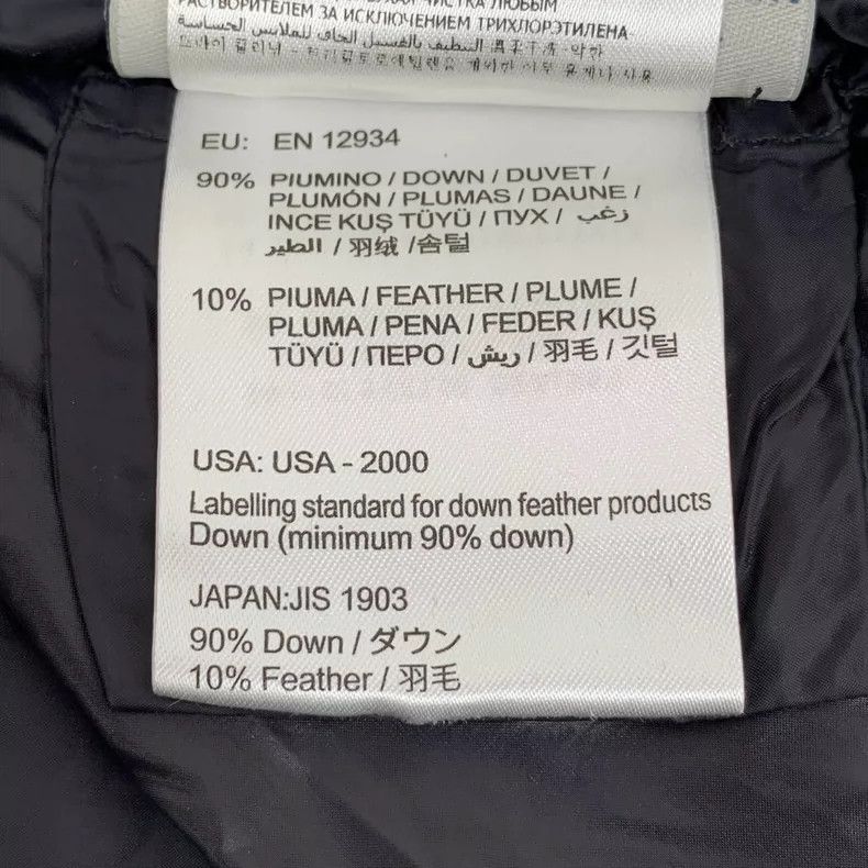 Moncler Moncler Black Padded Vest with Logo Patch Size US M / EU 48-50 / 2 - 8 Thumbnail