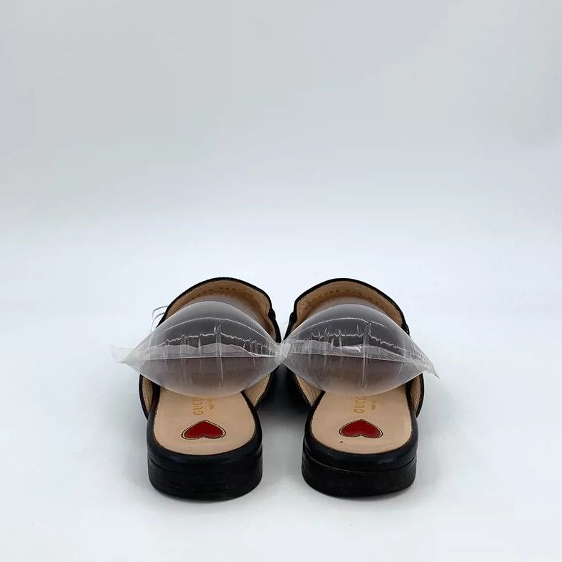 Gucci Black Gucci Star Bee Embroidered Slip-On Shoes Size US 10 / EU 43 - 4 Thumbnail