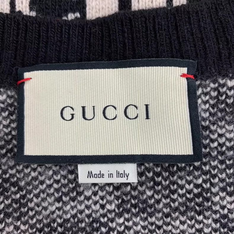 Gucci Gucci Color Block Pattern Wool Cardigan Size US S / EU 44-46 / 1 - 5 Thumbnail