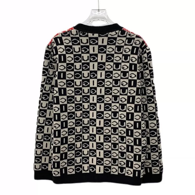 Gucci Gucci Color Block Pattern Wool Cardigan Size US S / EU 44-46 / 1 - 2 Thumbnail