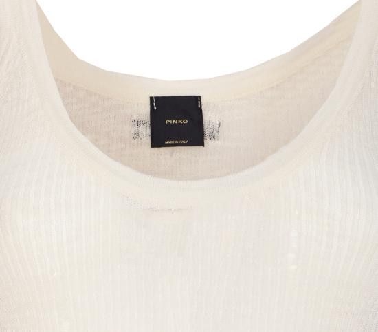 Pinko PINKO Women Tops 105143 A2LPZ05 White Size M / US 6-8 / IT 42-44 - 4 Thumbnail
