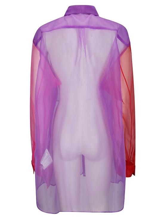 Comme des Garcons COMME DES GARCONS Women Shirts GOB010S25 1 PURPLE Size S / US 4 / IT 40 - 2 Thumbnail