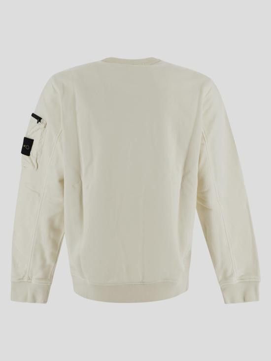 Stone Island STONE ISLAND Men Hoodies 6100003 S0123V0093 White Size US XXL / EU 58 / 5 - 2 Thumbnail