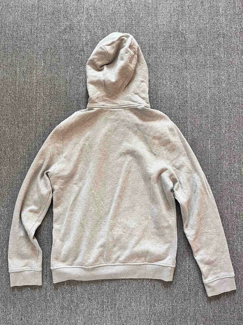 Hermes Hermes Gray Hooded Sweatshirt with Horse Print Size US XL / EU 56 / 4 - 2 Thumbnail