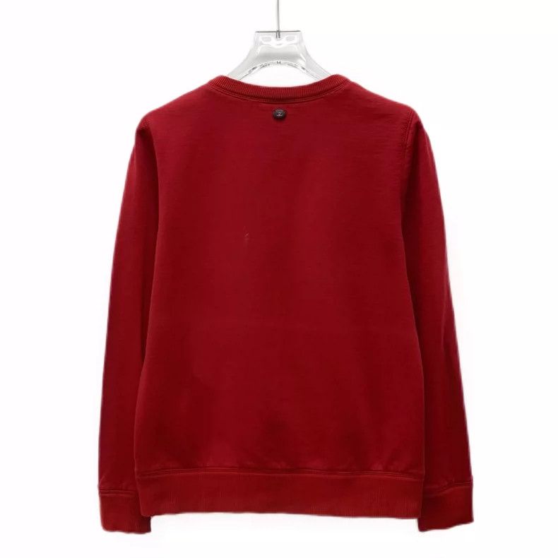 Chanel Red Chanel Graphic Cotton Long Sleeve Sweatshirt Size US XXS / EU 40 - 2 Thumbnail