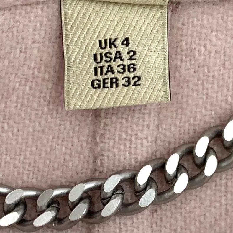 Burberry Burberry Pink Wool Single-Breasted Coat Size US XS / EU 42 / 0 - 7 Thumbnail