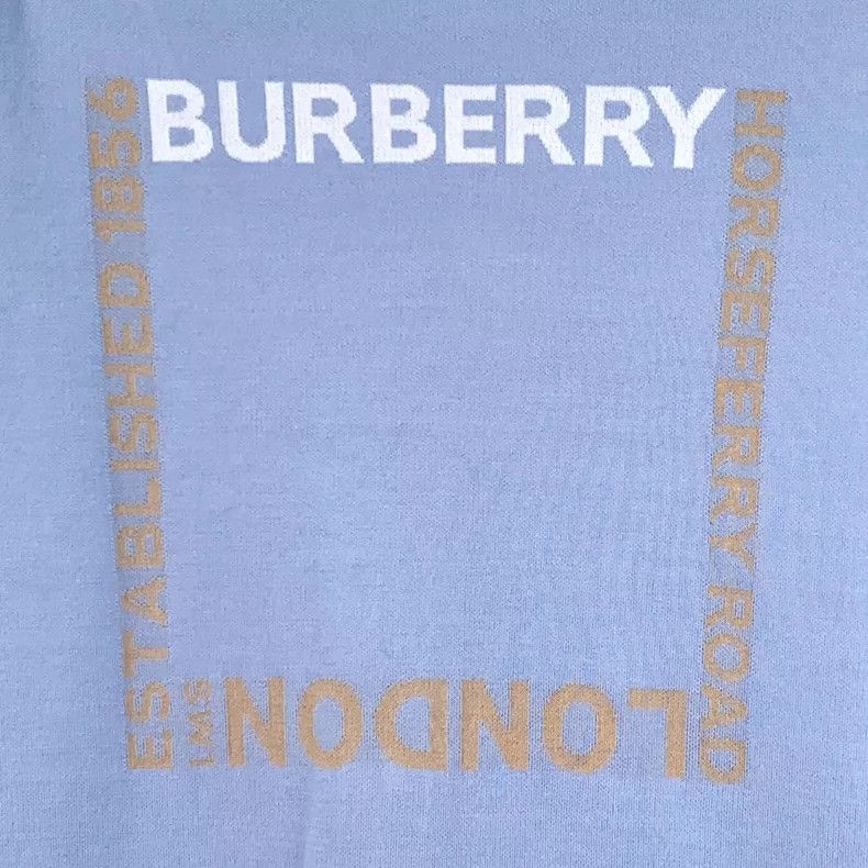 Burberry Burberry Blue V-Neck Wool Cardigan With Buttons Size US M / EU 48-50 / 2 - 5 Thumbnail