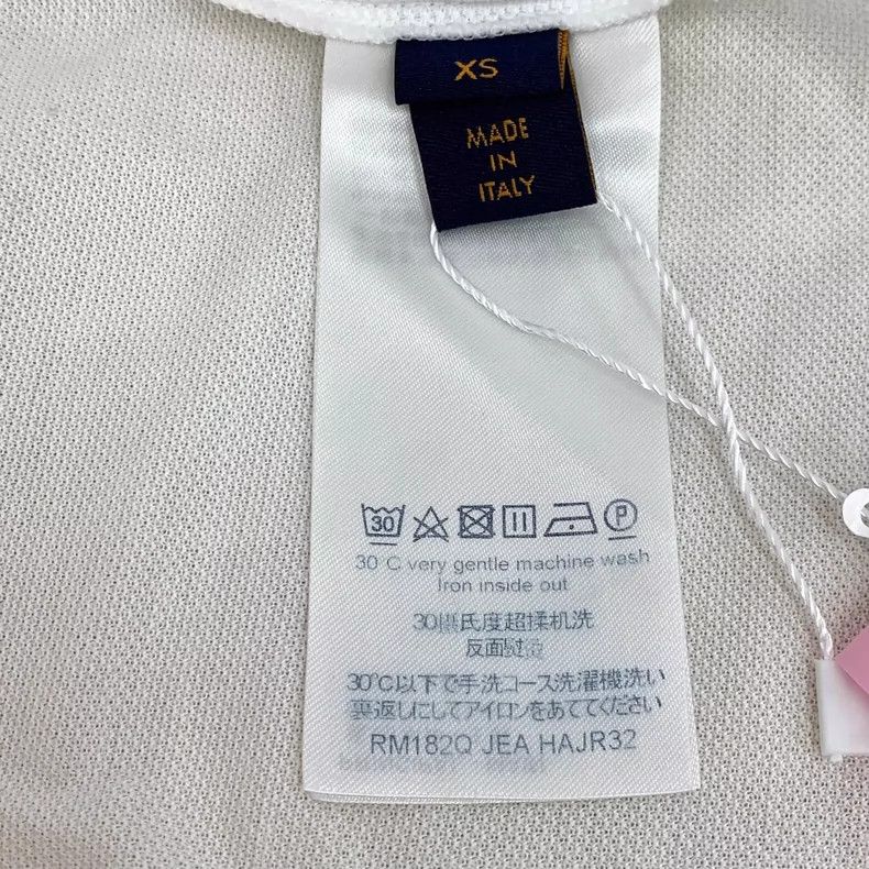 Louis Vuitton Louis Vuitton White Logo Cotton Polo Shirt Size US XS / EU 42 / 0 - 7 Thumbnail