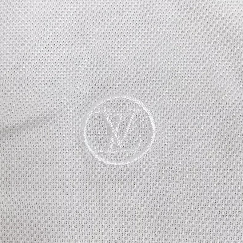 Louis Vuitton Louis Vuitton White Logo Cotton Polo Shirt Size US XS / EU 42 / 0 - 5 Thumbnail