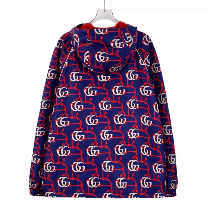 Gucci Gucci Colorful Logo Hooded Jacket Size US S / EU 44-46 / 1 - 2 Thumbnail