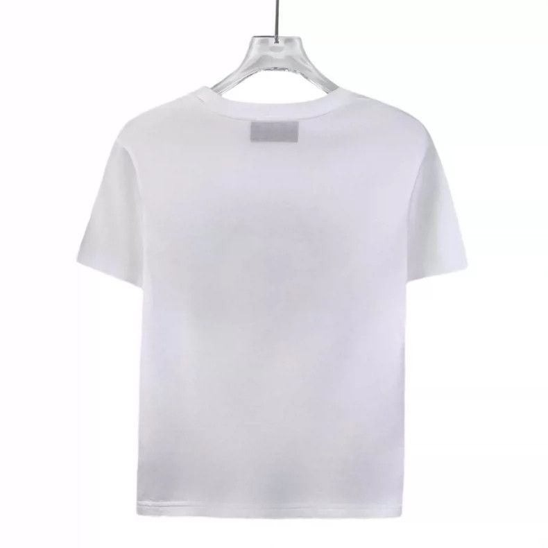 Gucci Gucci White Logo Print Cotton T-Shirt Size US XS / EU 42 / 0 - 2 Thumbnail