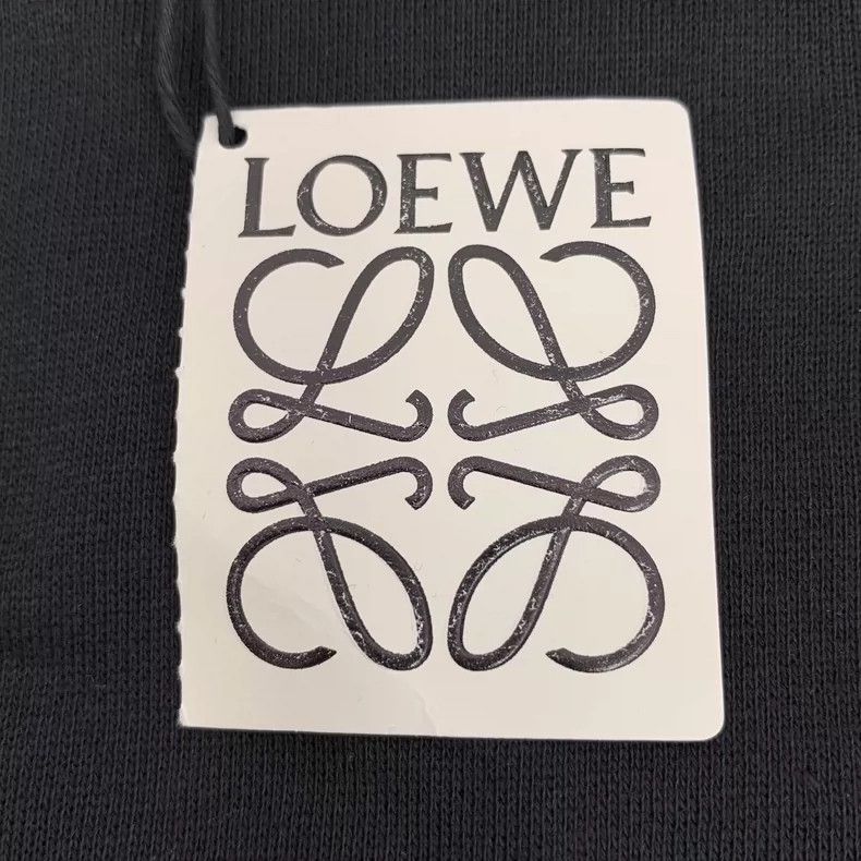 Loewe Loewe Logo Embroidered Hooded Sweatshirt Size US XS / EU 42 / 0 - 6 Thumbnail