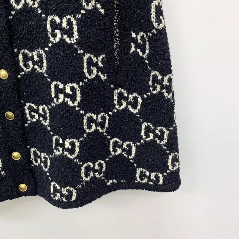 Gucci Gucci Cosmogonie Black Logo Cape Coat Size US XS / EU 42 / 0 - 4 Thumbnail