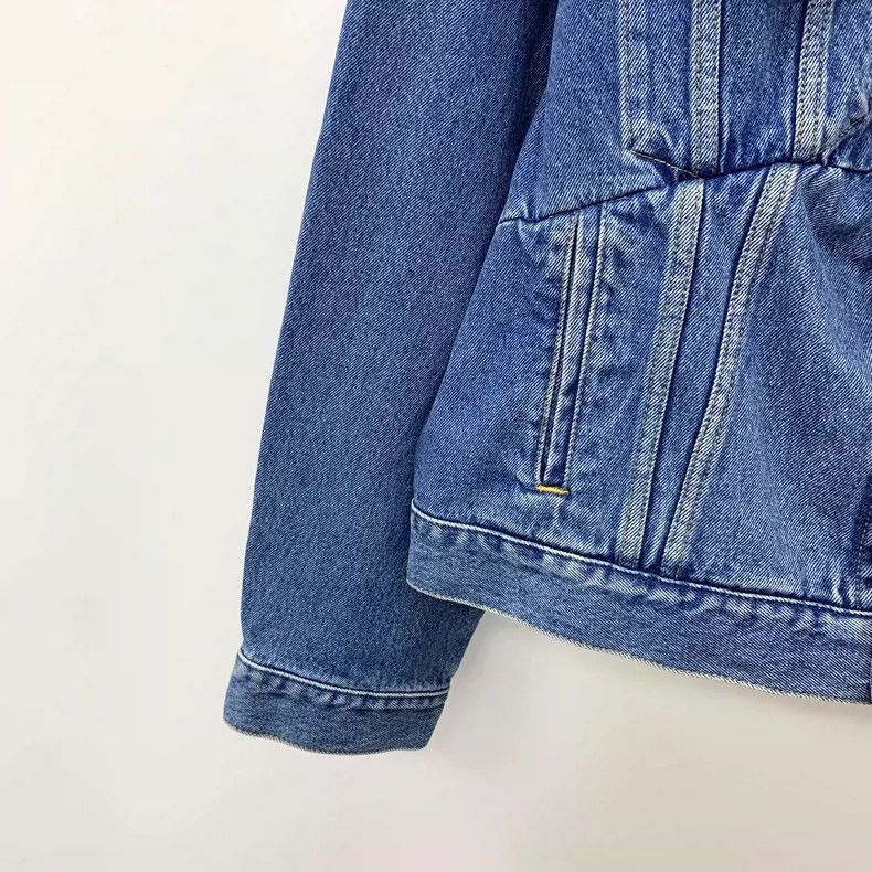 Balenciaga Blue Cotton Long Sleeve Denim Jacket Size US S / EU 44-46 / 1 - 4 Thumbnail