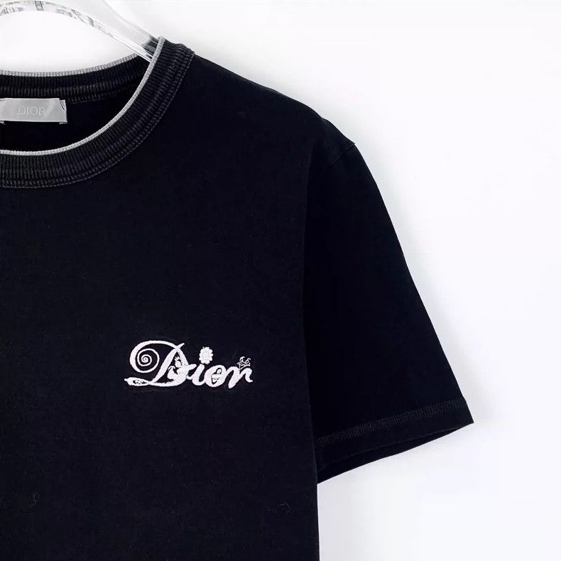 Dior Dior x Kenny Scharf Black Cotton T-Shirt Size US S / EU 44-46 / 1 - 3 Thumbnail