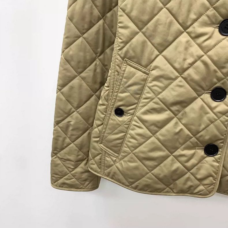 Burberry Burberry Brown Diamond Quilted Long Sleeve Jacket Size US S / EU 44-46 / 1 - 4 Thumbnail