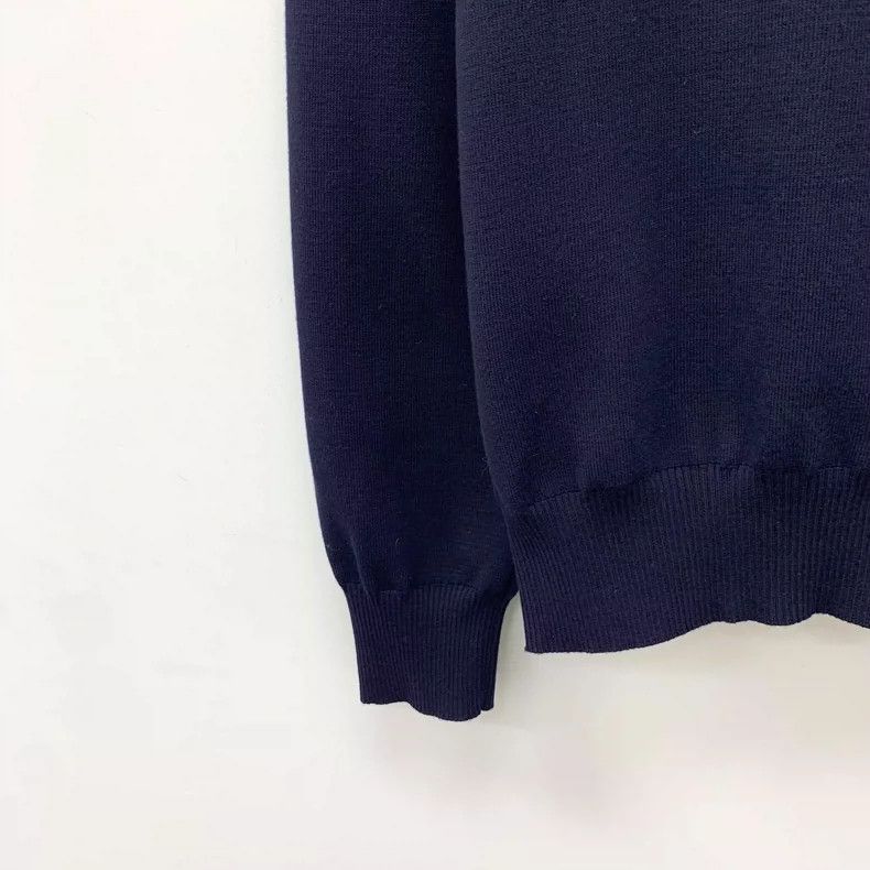 Thom Browne Thom Browne Classic Long Sleeve Knit Sweater Size US L / EU 52-54 / 3 - 4 Thumbnail