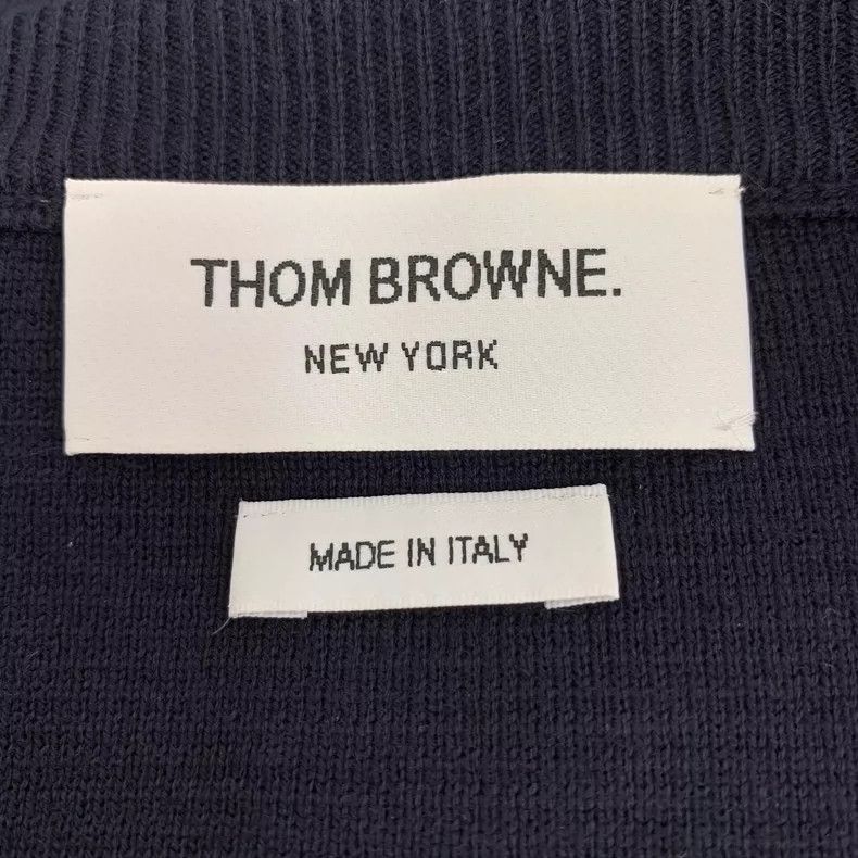 Thom Browne Thom Browne Classic Long Sleeve Knit Sweater Size US L / EU 52-54 / 3 - 5 Thumbnail