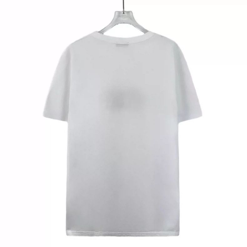 Dior Dior White Logo Embroidered Cotton T-Shirt Size US XL / EU 56 / 4 - 2 Thumbnail