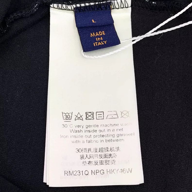 Louis Vuitton Louis Vuitton Color Block Logo Cotton T-Shirt Size US L / EU 52-54 / 3 - 6 Thumbnail