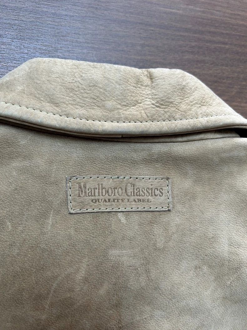 Vintage Vintage Marlboro Classic Leather Jacket Size US L / EU 52-54 / 3 - 5 Thumbnail