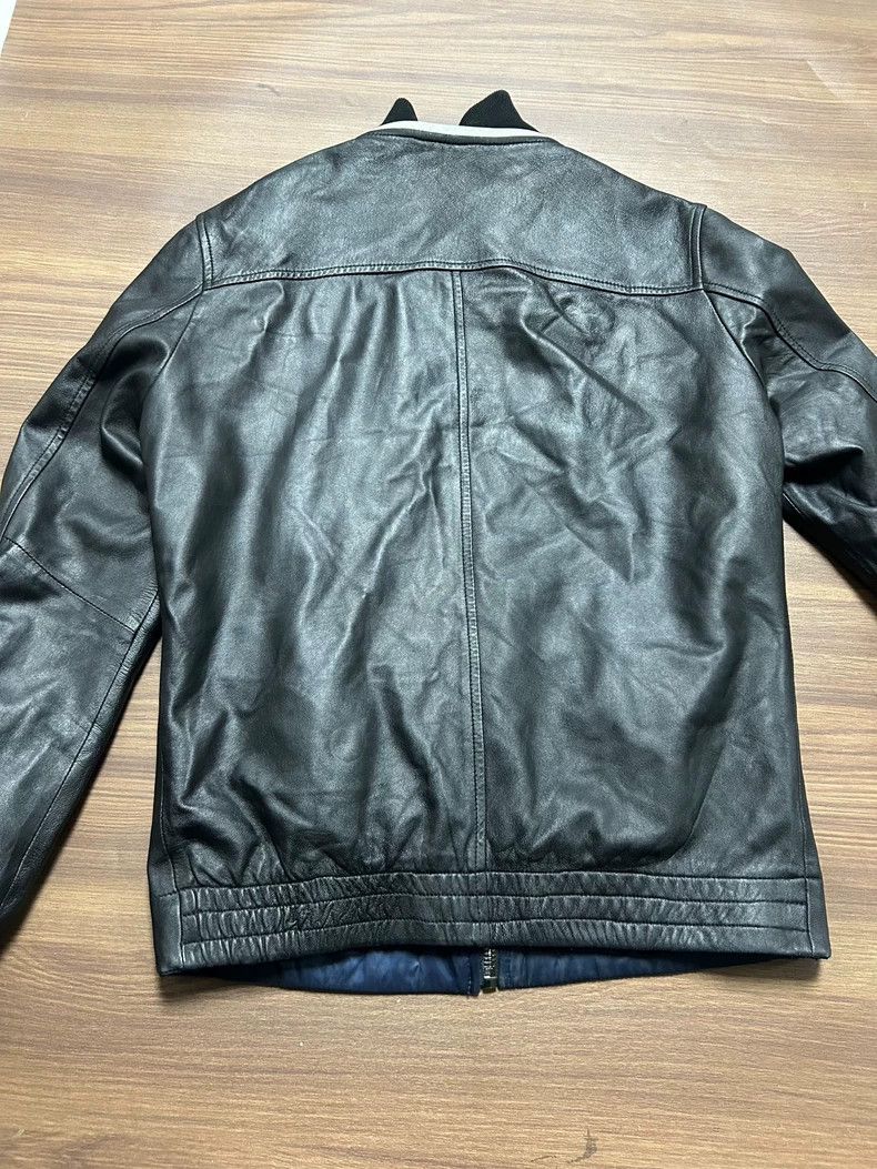 Schott Men's Reversible Leather Jacket with Minor Flaws Size US M / EU 48-50 / 2 - 2 Thumbnail