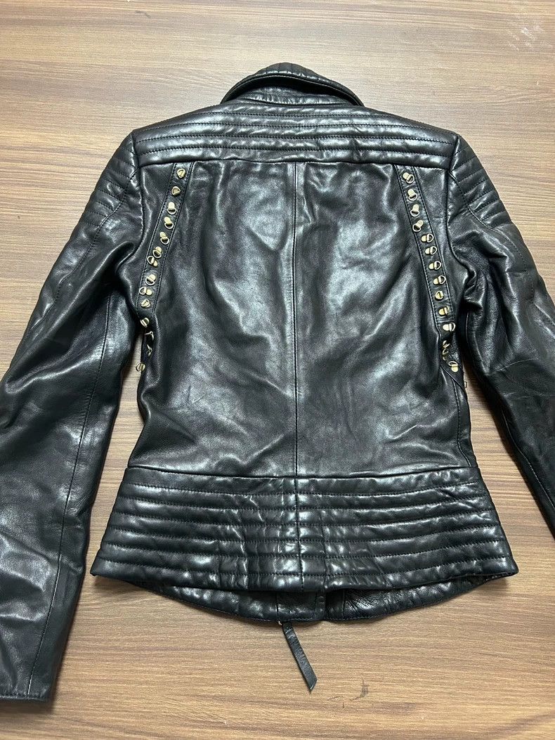 Just Cavalli JustCavalli High-End Women's Leather Jacket Size US M / EU 48-50 / 2 - 2 Thumbnail