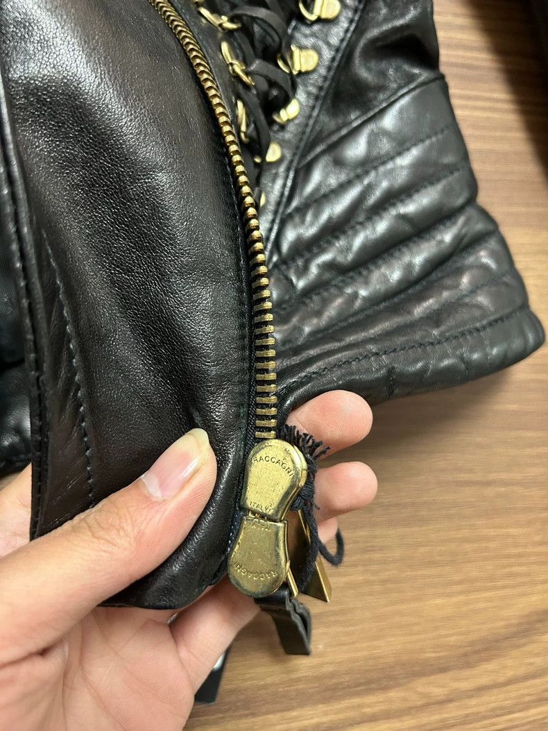 Just Cavalli JustCavalli High-End Women's Leather Jacket Size US M / EU 48-50 / 2 - 6 Thumbnail