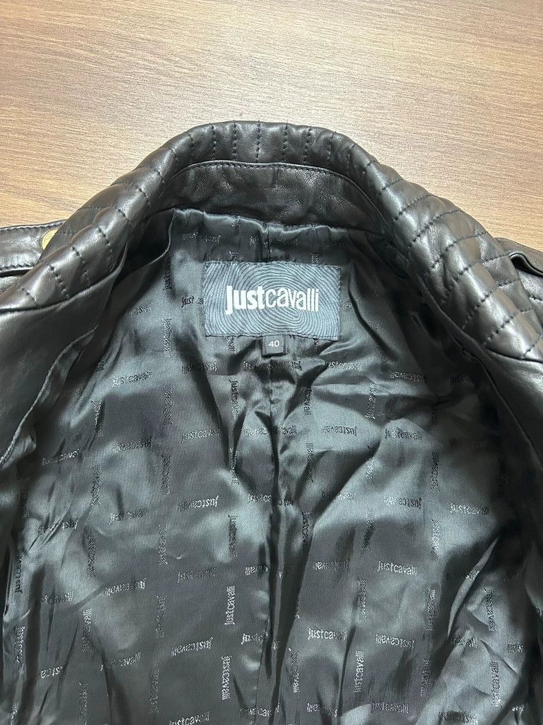 Just Cavalli JustCavalli High-End Women's Leather Jacket Size US M / EU 48-50 / 2 - 3 Thumbnail