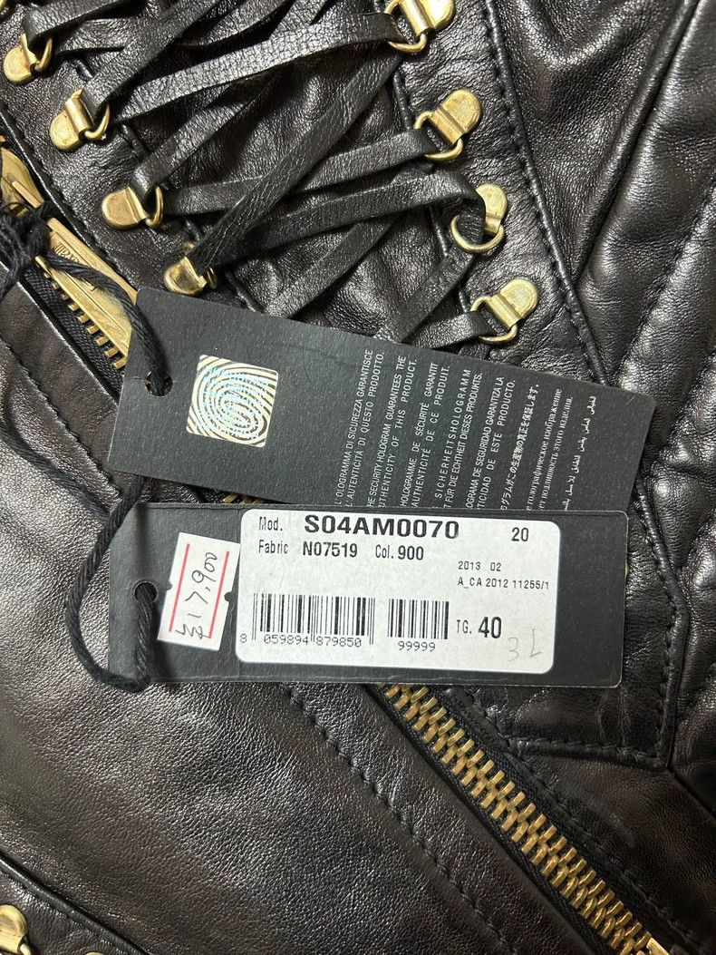 Just Cavalli JustCavalli High-End Women's Leather Jacket Size US M / EU 48-50 / 2 - 5 Thumbnail
