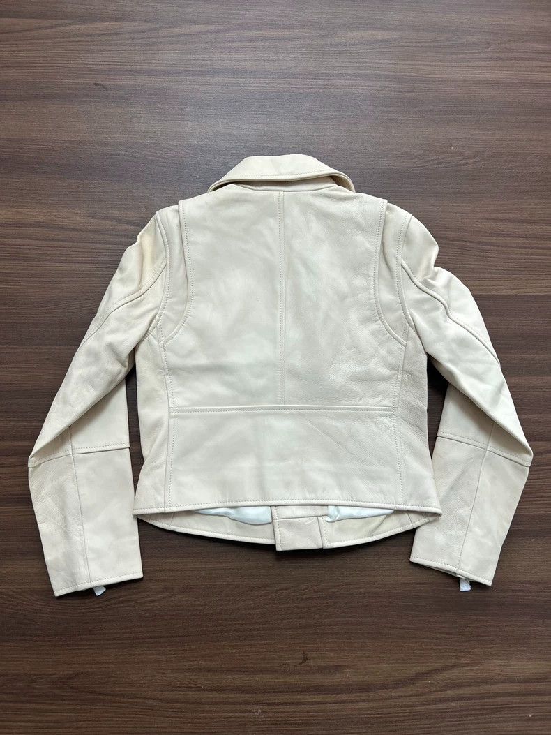 Ralph Lauren Polo Ralph Lauren Women's Leather Biker Jacket Size US S / EU 44-46 / 1 - 2 Thumbnail