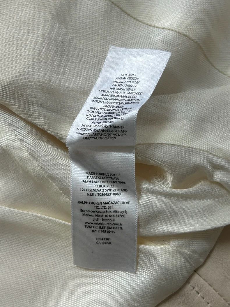 Ralph Lauren Polo Ralph Lauren Women's Leather Biker Jacket Size US S / EU 44-46 / 1 - 5 Thumbnail