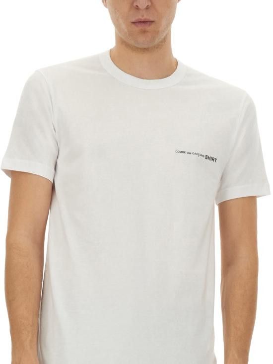 Comme des Garcons COMME DES GARCONS Men T-Shirts FO T026 3 White Size US L / EU 52-54 / 3 - 4 Thumbnail