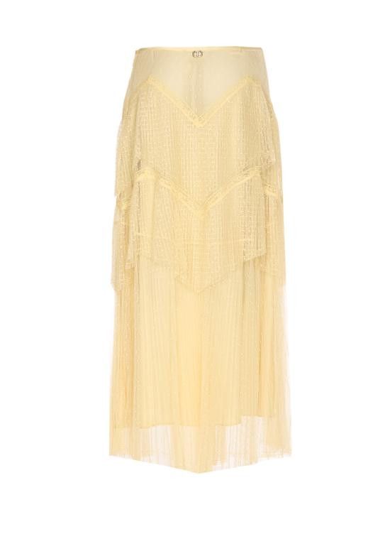 TWINSET TWINSET Women Mid Skirts 251TP2512 12143 Yellow Size 30" / US 8 / IT 44 - 2 Thumbnail