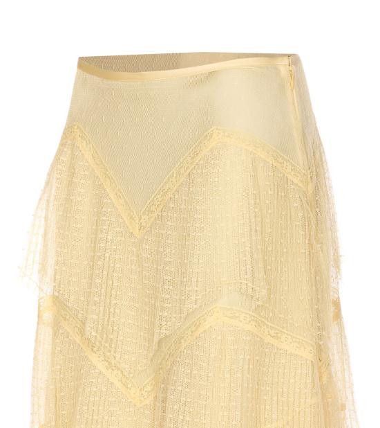 TWINSET TWINSET Women Mid Skirts 251TP2512 12143 Yellow Size 30" / US 8 / IT 44 - 4 Thumbnail