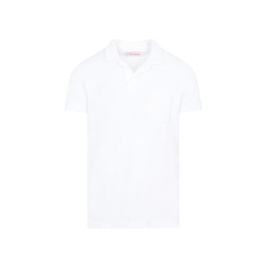 Orlebar Brown ORLEBAR BROWN Men Polo Shirts 250120 WHITE Size US S / EU 44-46 / 1 - 2 Thumbnail