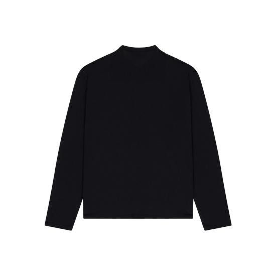 Laneus LANEUS Men T-Shirts ATH051 110 BLACK Size US L / EU 52-54 / 3 - 3 Thumbnail