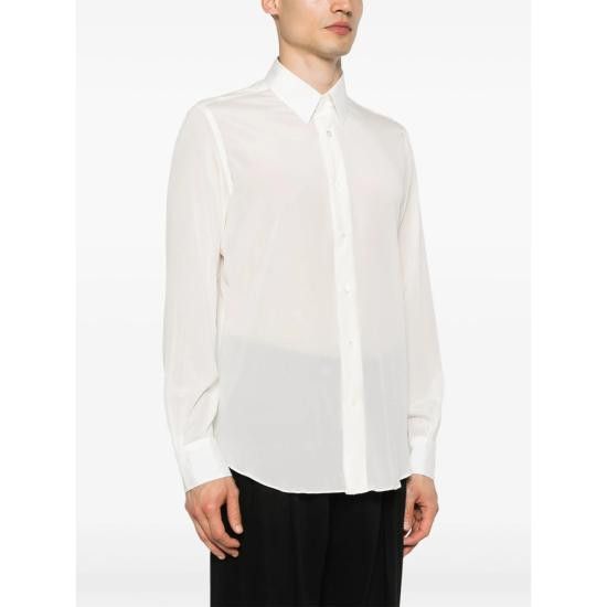 Mazzarelli MAZZARELLI Men Long Tops B280 1 GIVE SOFT WHITE Size US M / EU 48-50 / 2 - 2 Thumbnail