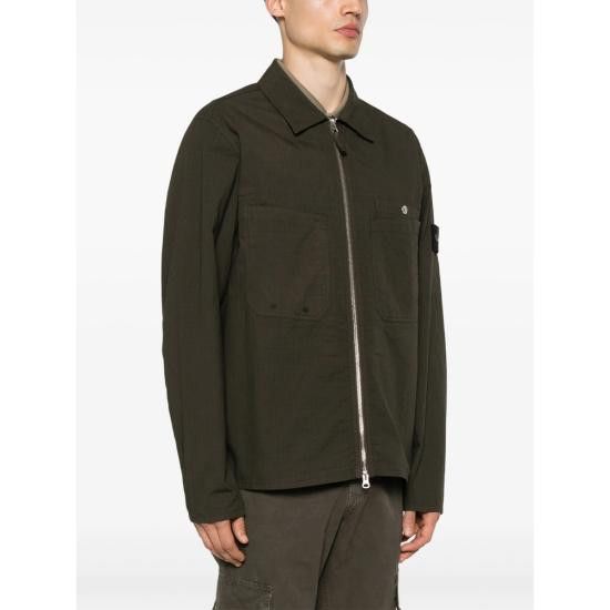 Stone Island STONE ISLAND Men Jacket 151200012 S0063 V0054 GREEN Size US L / EU 52-54 / 3 - 3 Thumbnail