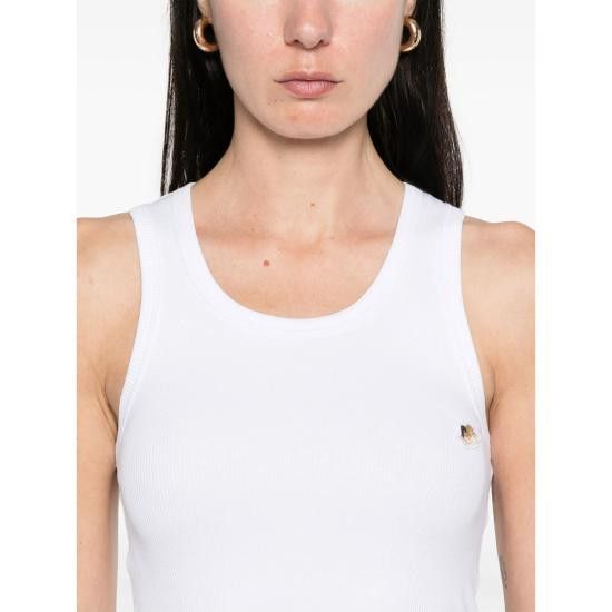 Fiorucci FIORUCCI Women Tops W02SPTTA324CJ WHITE Size S / US 4 / IT 40 - 2 Thumbnail
