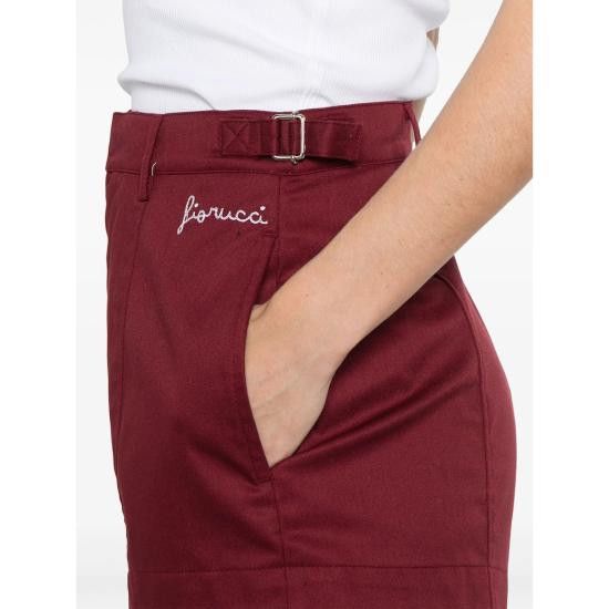 Fiorucci FIORUCCI Women Shorts & Burmudas W02SMBSH373PL BURGU RED Size 26" / US 2 / IT 38 - 3 Thumbnail