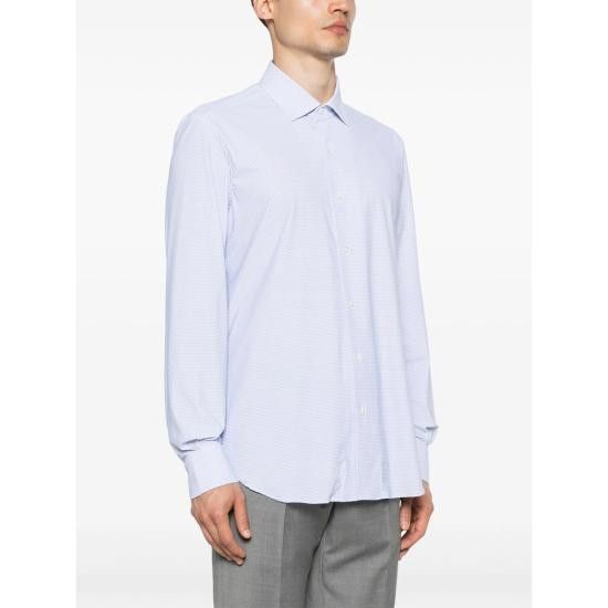 Mazzarelli MAZZARELLI Men Long Tops TECNOSPORT 9 23 BLUE Size US M / EU 48-50 / 2 - 2 Thumbnail
