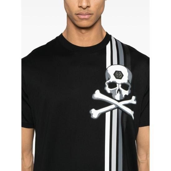 Philipp Plein PHILIPP PLEIN Men T-Shirts MTK8111 PJY002N 0201 BLACK Size US XL / EU 56 / 4 - 4 Thumbnail